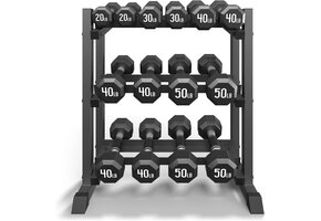 Verstelbaar Halterrek 3 Niveaus - Max 499 kg - Bespaar 52%!