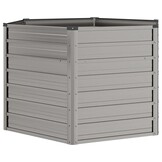 Verhoogde plantenbak 129x129x77 cm Cortenstaal - 34% Korting!