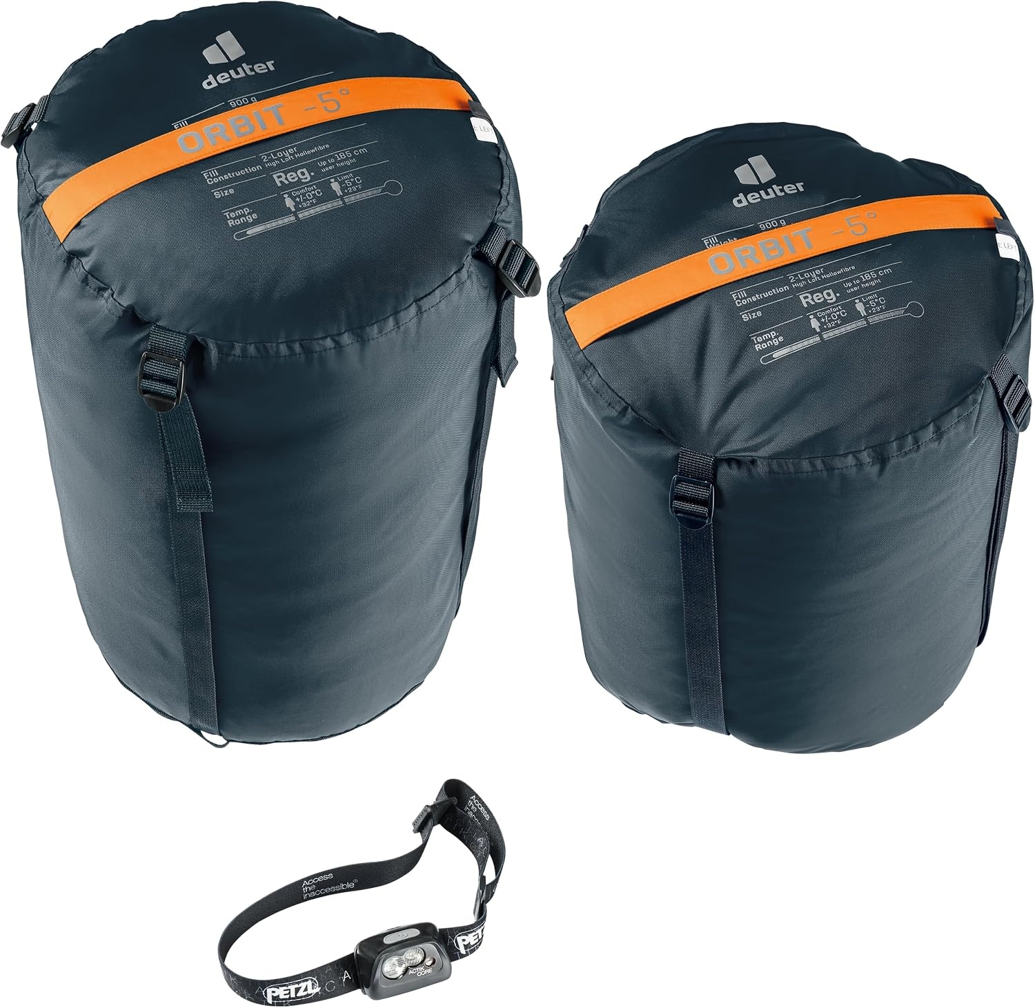 Mummyslaapzak Orbit -5°C Kamperen Synthetisch 185cm -34%