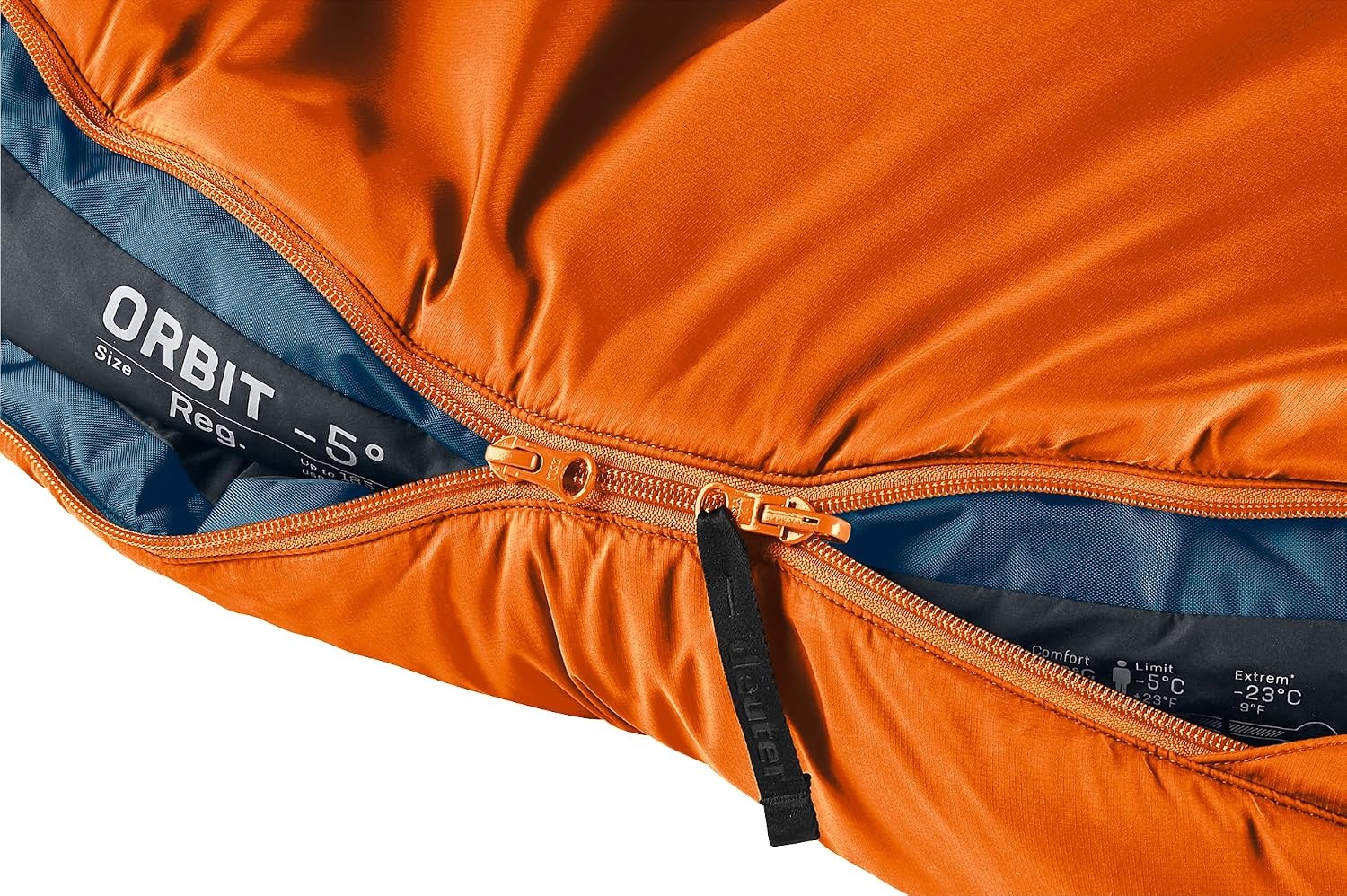 Mummyslaapzak Orbit -5°C Kamperen Synthetisch 185cm -34%