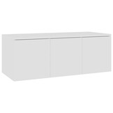 Tv-meubel 80x34x30 cm bewerkt hout wit (53% korting)