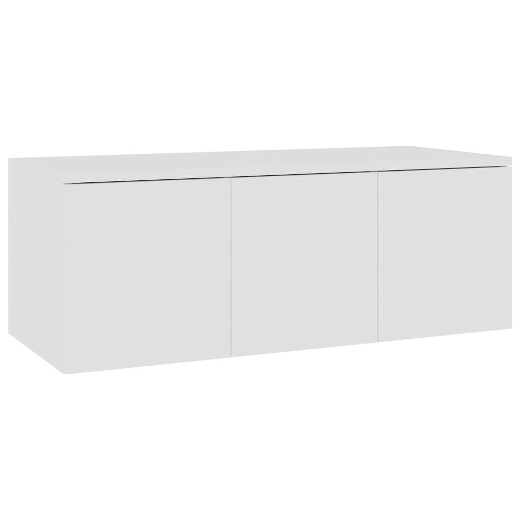 Tv-meubel 80x34x30 cm bewerkt hout wit (53% korting)