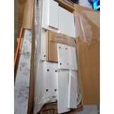 Tv-meubel 80x34x30 cm bewerkt hout wit (53% korting)