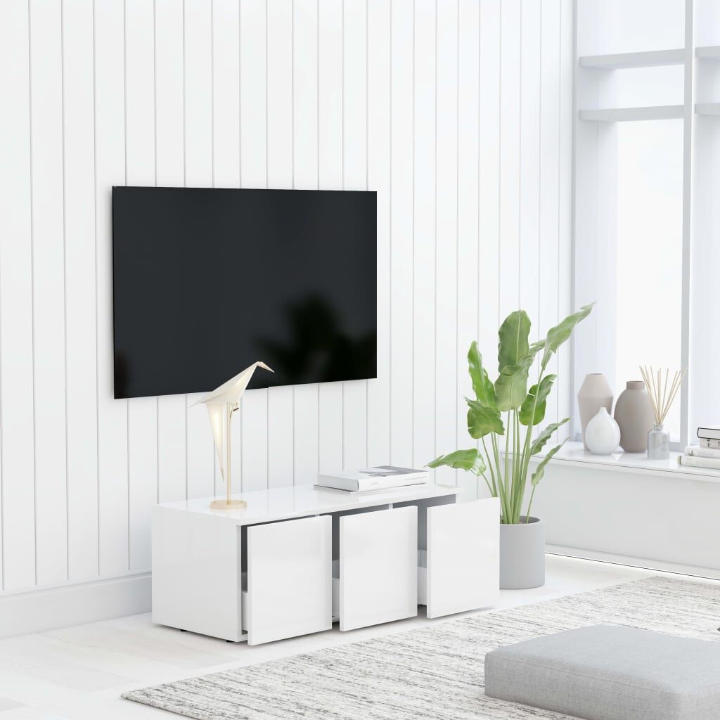 Tv-meubel 80x34x30 cm bewerkt hout wit (53% korting)