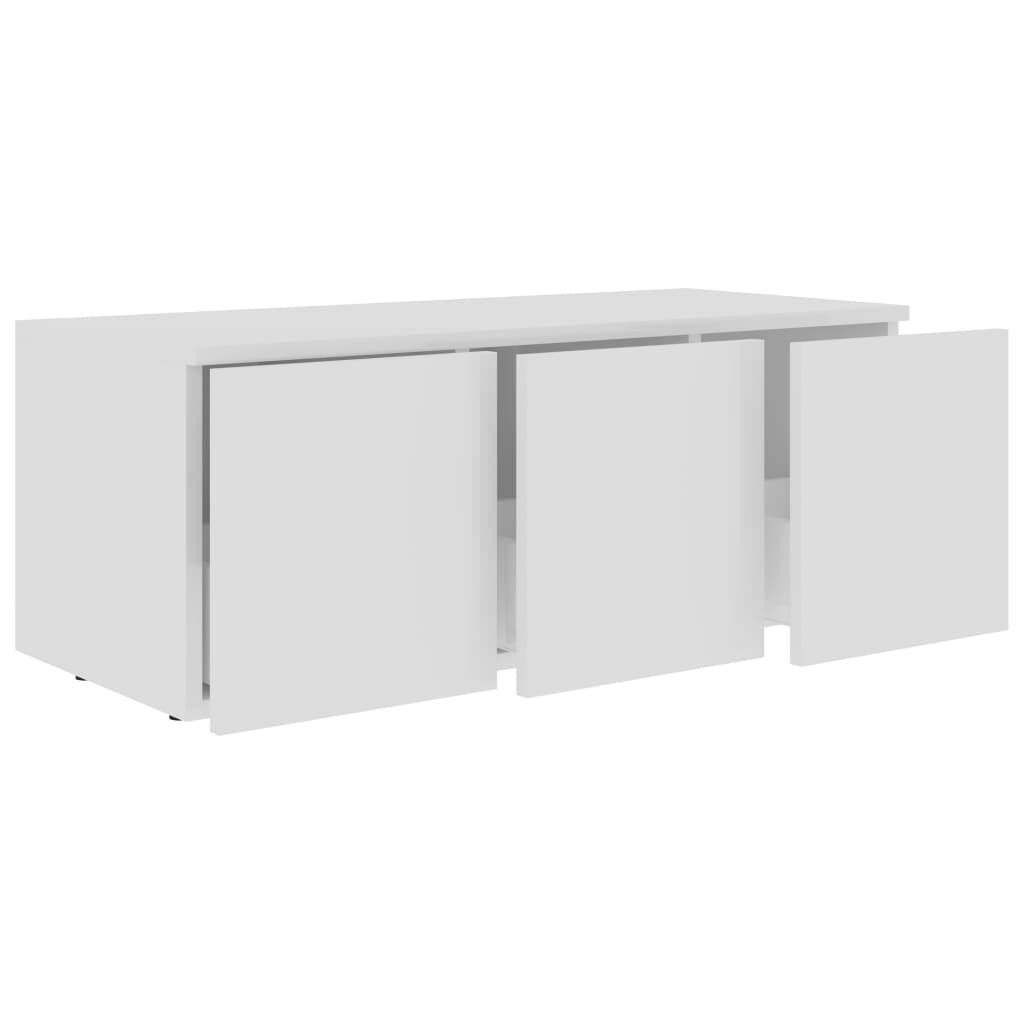 Tv-meubel 80x34x30 cm bewerkt hout wit (53% korting)