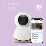 Video Babyfoon HD 1080p met App Meldingen & Nachtzicht | 61% Korting