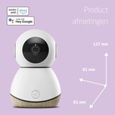 Video Babyfoon HD 1080p met App Meldingen & Nachtzicht | 61% Korting