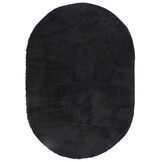Hoogpolig vloerkleed NAVARRA 300x200 cm Zwart - 72% Korting