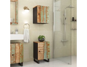 VidaXL Badkamerkast Gerecycled Hout 38x33x58cm - 53% Korting