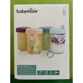 Bewaarbakjes babyvoeding glas 220ml (4 stuks) - 27% korting
