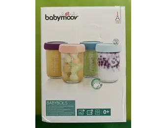 Bewaarbakjes babyvoeding glas 220ml (4 stuks) - 27% korting