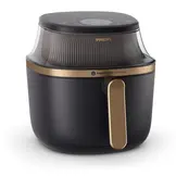 Philips Airfryer NA322/00 4,2L 1400W Zwart/Koper - 59% Korting
