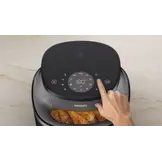 Philips Airfryer NA322/00 4,2L 1400W Zwart/Koper - 59% Korting