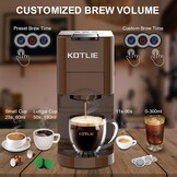 Espressomachine 4-in-1: Nespresso, Dolce Gusto, Gemalen Koffie, Pads (35% Korting)