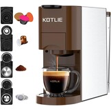 Espressomachine 4-in-1: Nespresso, Dolce Gusto, Gemalen Koffie, Pads (35% Korting)
