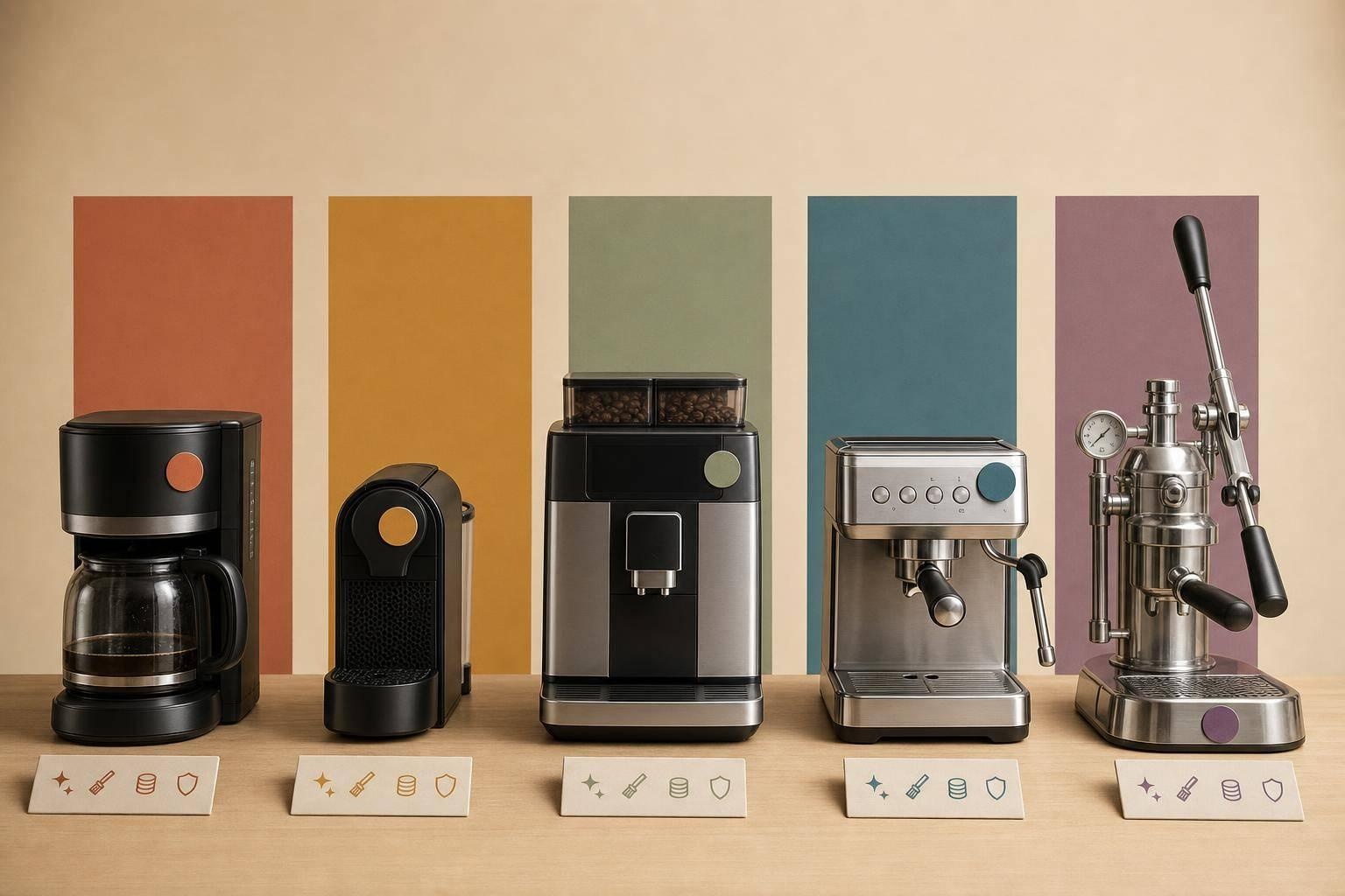 Retour koffiezetapparaat & espressomachine: koopgids per type