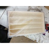 Houten Vitrinekast met Deuren - 60x8,5x37 cm - 58% Korting