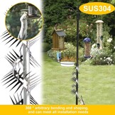 Marterschrikstrip RVS 304 - Effectieve Dierenafweer 3M x 10cm (54% Korting!)