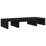 Verstelbare Monitorstandaard Zwart Eiken 60x24x10,5 cm - 39% Korting!