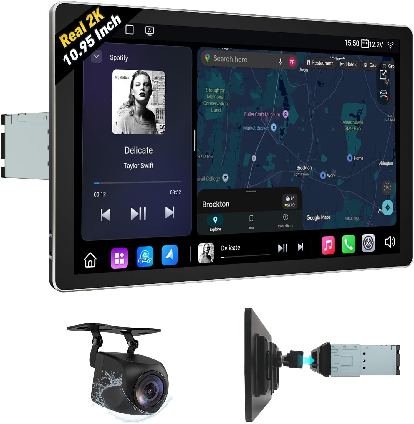 Eonon Android 13 Autoradio 10,95" 4G GPS - 30% Korting!