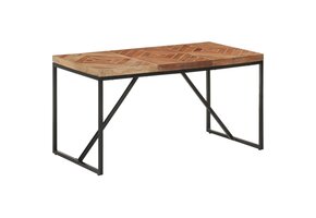 Massief Houten Eettafel 140x70cm met 35% Korting