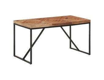 Massief Houten Eettafel 140x70cm met 35% Korting