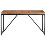 Massief Houten Eettafel 140x70cm met 35% Korting