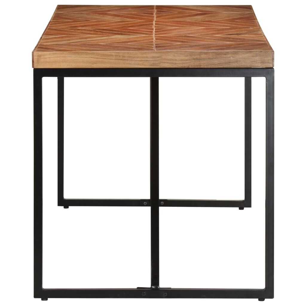 Massief Houten Eettafel 140x70cm met 35% Korting