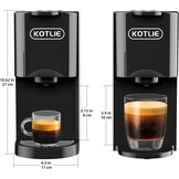 5-in-1 Koffiemachine: Warm & Koud, 7 Niveaus | 34% Korting