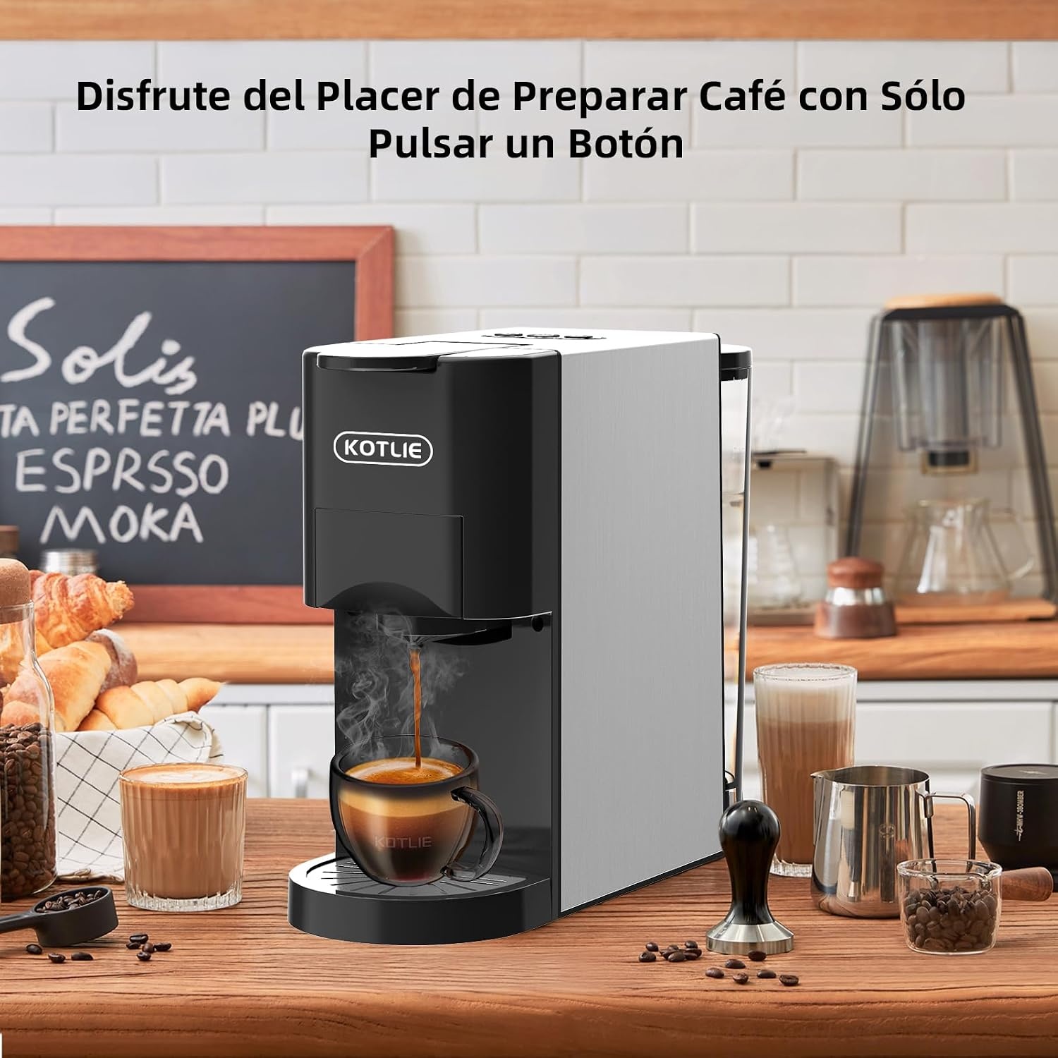 5-in-1 Koffiemachine: Nespresso, Dolce Gusto & meer met 34% korting