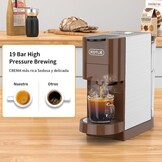 KOTLIE 5-in-1 Koffiemachine: Nespresso, Dolce Gusto & Gemalen Koffie - 34% Korting