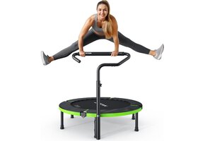 BCAN Minitrampoline 102cm met Handvat - 30% Korting