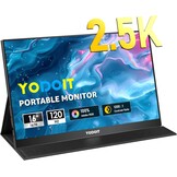 Yodoit 16" 2.5K 120Hz Draagbare Monitor - Zwart - 30% Korting