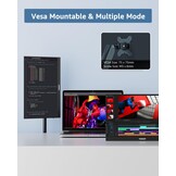 Yodoit 16" FHD Monitor met USB-C & HDMI - 29% Korting