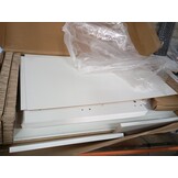 Opbergkast Hoogglans Wit 80x48x57 cm Bewerkt Hout - 72% Korting!