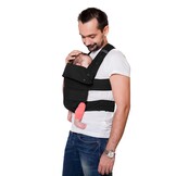 Draagzak Pasgeboren tot 15kg - Zwart XL - 60% Korting