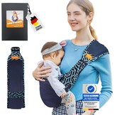Ergonomische Heupdrager Donkerblauw - Tot 15 kg - 34% Korting