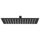 Regendouchekop Vierkant 40x40cm RVS Zwart - 74% Korting!