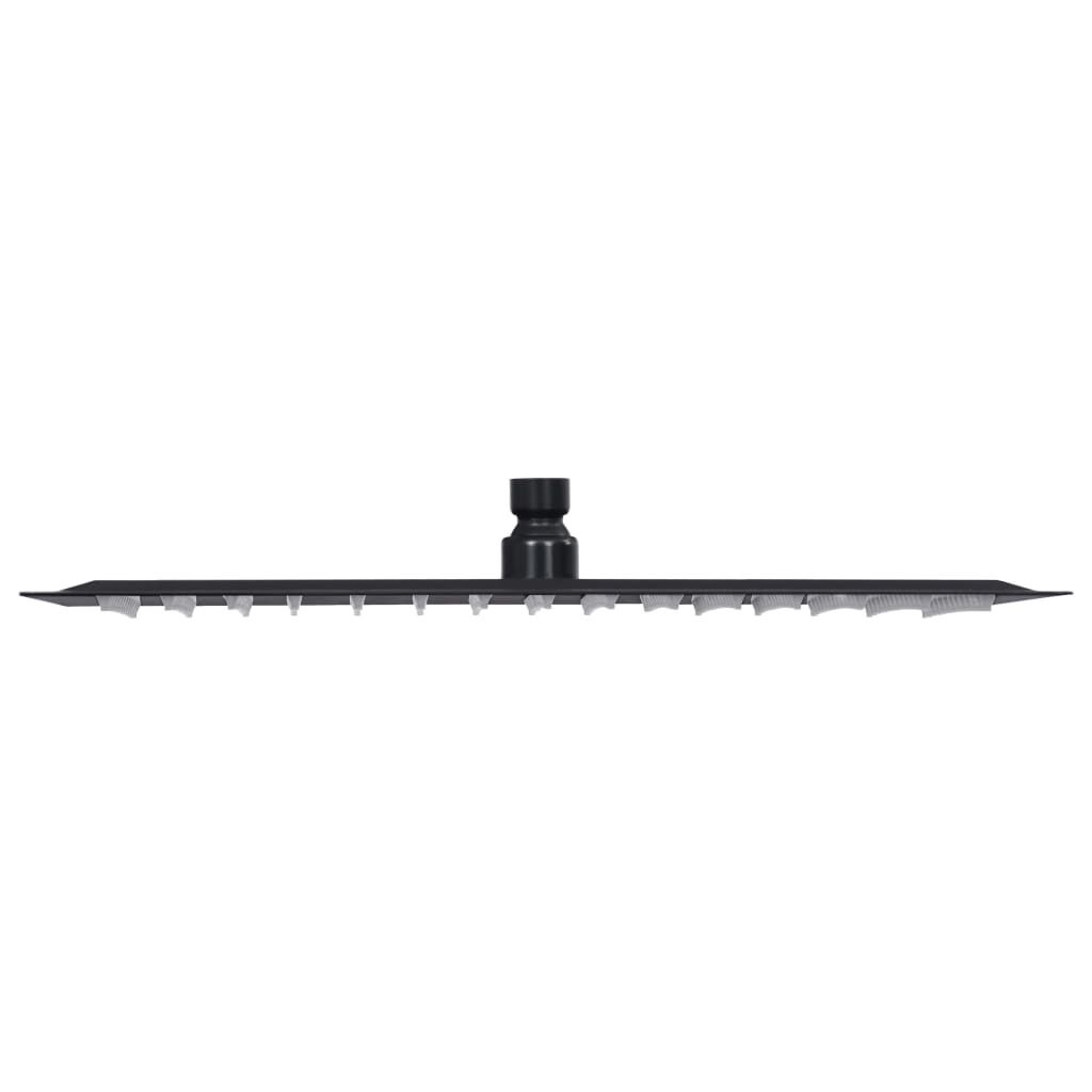 Regendouchekop Vierkant 40x40cm RVS Zwart - 74% Korting!