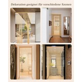 Bamboegordijn Deurgordijn 90x190cm Beige - 34% Korting!