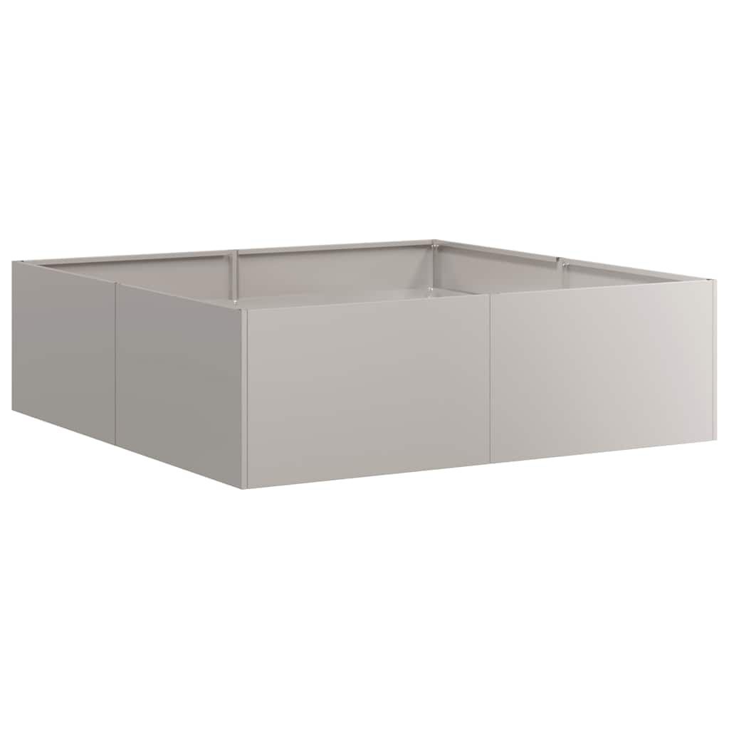 VidaXL Plantenbak Roestkleurig Staal 100x100x30 cm - 54% Korting!