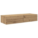 vidaXL Wandschap met Lades - Artisanaal Eiken, 34% Korting!