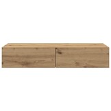 vidaXL Wandschap met Lades - Artisanaal Eiken, 34% Korting!