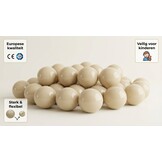 1000 Beige Ballenbak Ballen 70mm - 34% Korting