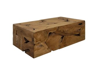 Teakhouten Salontafel 90x50x30 cm (55% Korting)