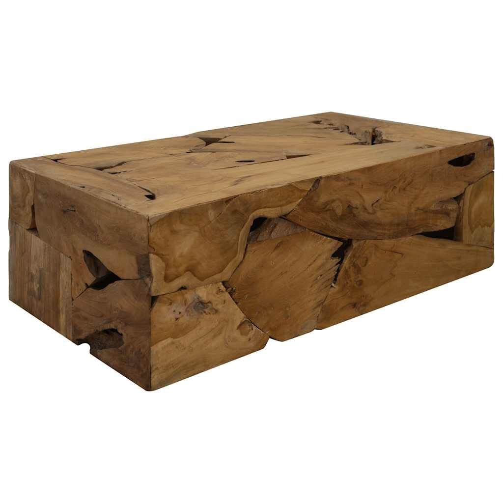 Teakhouten Salontafel 90x50x30 cm (55% Korting)