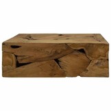 Teakhouten Salontafel 90x50x30 cm (55% Korting)