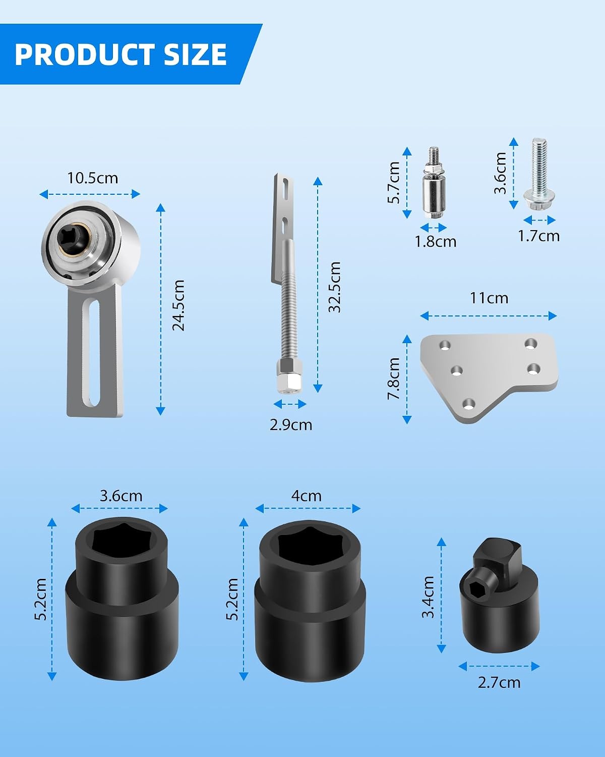 Momentsleutel Vermenigvuldiger voor Ford Motoren | 1:5 Kracht | 1500 Nm | 35% Korting