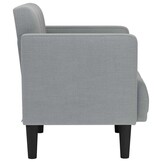 vidaXL Fauteuil Lichtgrijs - 57% Korting