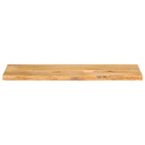 Massief Mangohouten Tafelblad met Natuurlijke Rand 110x40cm - 41% Korting